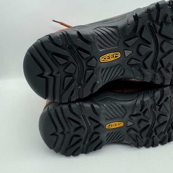 Keen Greta Waterproof Women's Size 8 M Brown Leather Lace-Up Hiking Boots - Picture 9 of 11